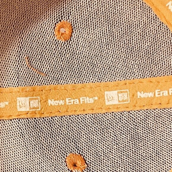 Tennessee Volunteers Hat Cap Fitted Mens Large Orange NCAA Football New Era Vols - Picture 10 of 12